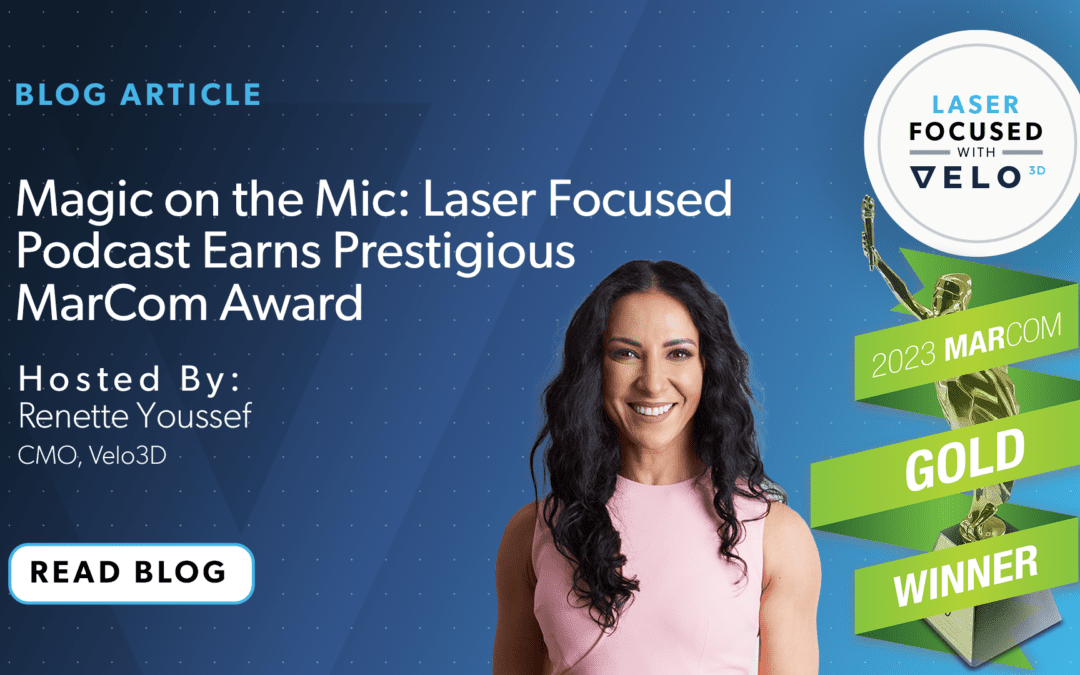 La magie au micro : un podcast axé sur le laser remporte le prestigieux prix MarCom